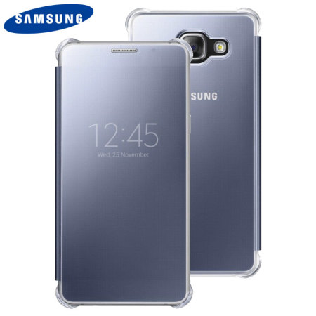 Official Samsung Galaxy A5 2016 Clear View Cover Case - Blue