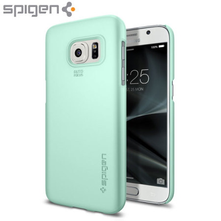 Spigen Thin Fit Case voor Samsung Galaxy S7 - Mint