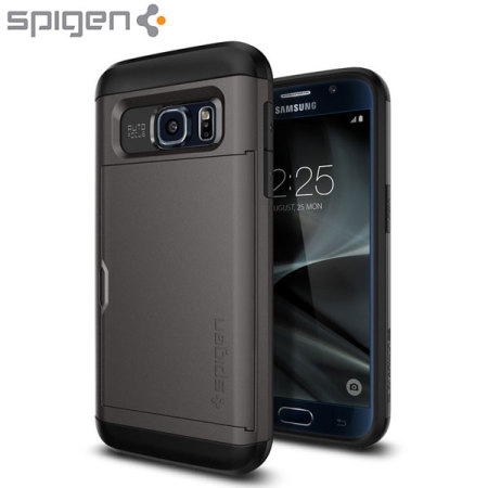Spigen Slim Armor CS Samsung Galaxy S7 Case - Gunmetal