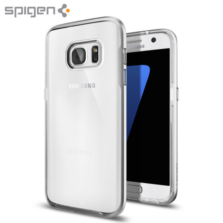 Spigen Neo Hybrid Cyrstal Samsung Galaxy S7 Case - Satin Silver