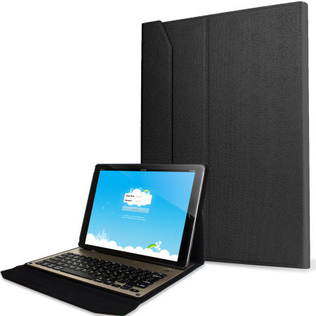 Ultra-Thin Aluminium iPad Pro 12.9 2015 Keyboard Case - Black