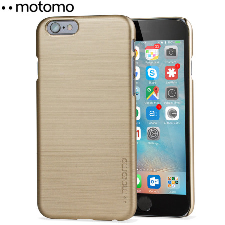 Funda iPhone 6S / 6 Motomo Ino Slim Line - Dorada