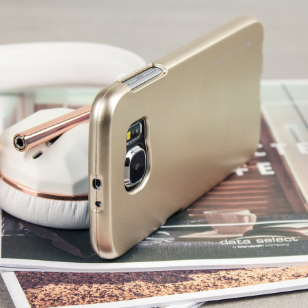 Mercury iJelly Metallic Case Samsung Galaxy S6 - Gold
