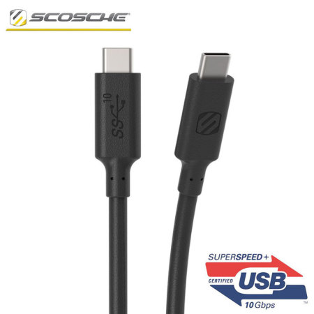 Câble USB 3.1 10Gbps Superspeed + USB-C Scosche StrikeLINE