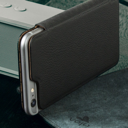 Vaja Slim Pelle iPhone 6S Plus / 6 Plus Premium Leather Case - Black