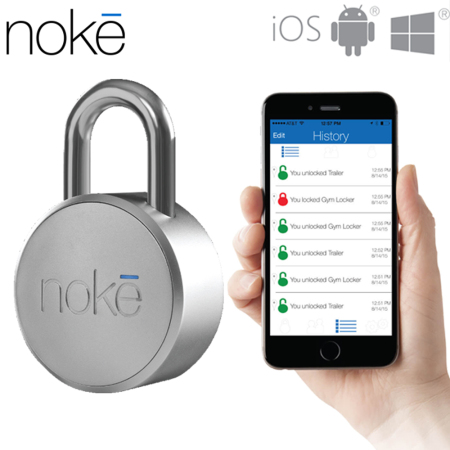 Noke App-Controlled Smart Padlock