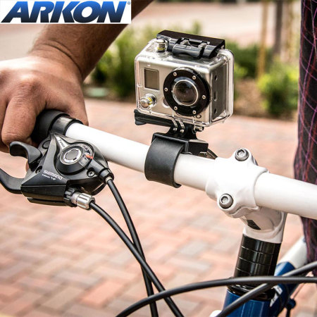 Arkon GoPro & Action Camera Bike / Motorcycle Handlebar Strap Mount