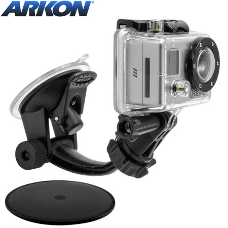 Soporte para salpicadero o parabrisass Arkon GoPro & Action Camera