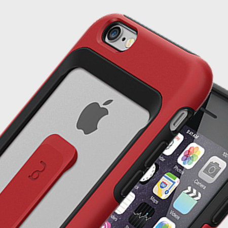 Matchnine iPhone 6S / 6 Match4 Clip Card Case - Red