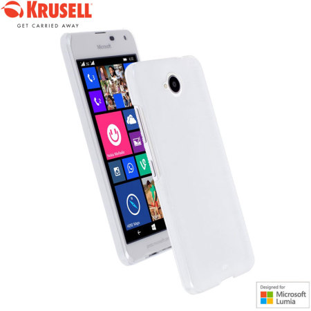Krusell Boden Microsoft Lumia 650 Case Hülle in Frost Weiß