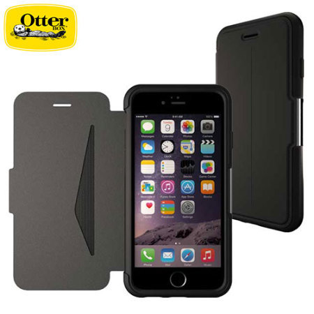 pariteit borstel Uitdrukkelijk OtterBox Strada Series iPhone 6S Plus / 6 Plus Leather Case - Black
