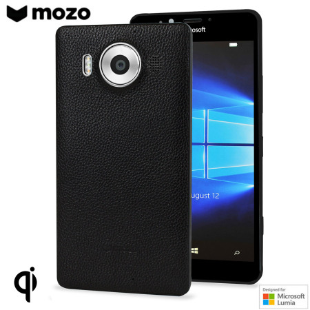 Cache Batterie Lumia 950 Chargement Qi - Noire