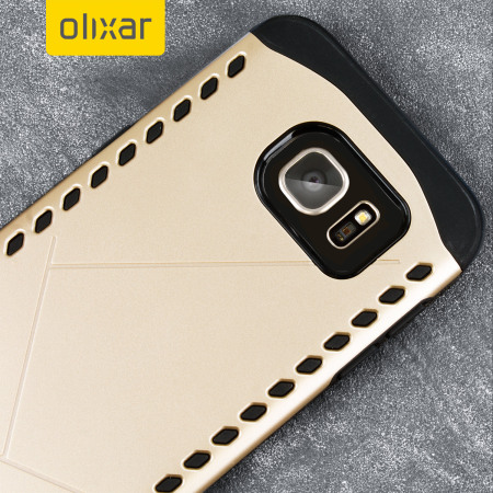 Olixar Shield Samsung Galaxy S7 Case Hülle in Gold