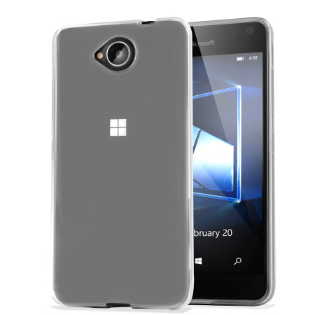 FlexiShield Microsoft Lumia 650 Gel Case - Transparant