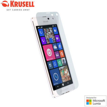 Krusell Nybro Lumia 650 Tempered Glas Displayschutz