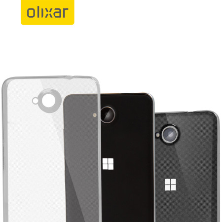 Olixar Ultra-Thin Microsoft Lumia 650 Gel Hülle in 100% Klar