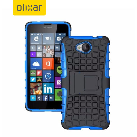 ArmourDillo Microsoft Lumia 650 Protective Deksel - blå