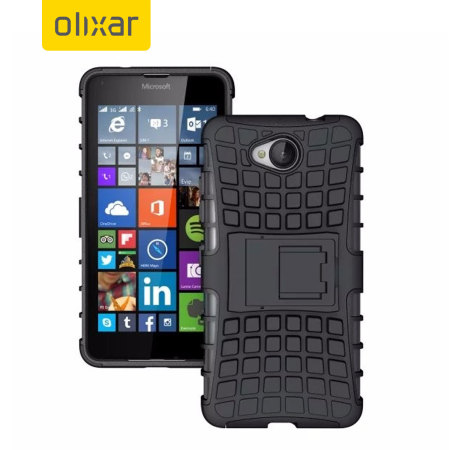 Olixar ArmourDillo Microsoft Lumia 650 Protective Case - Black