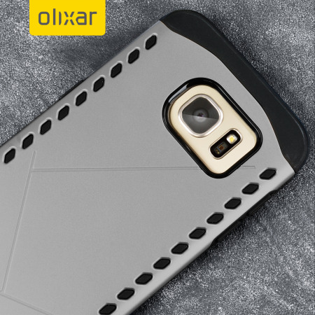Coque Samsung Galaxy S7 Edge Olixar Shield – Gris Sombre
