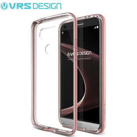 VRS Design Crystal Bumper LG G5 Case - Rose Gold