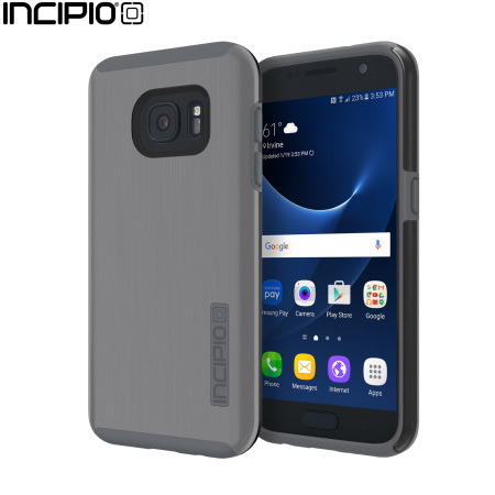 Incipio DualPro Shine Samsung Galaxy S7 Case - Gunmetal / Grey