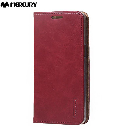Mercury Blue Moon Flip Samsung Galaxy J5 2015 Wallet Case - Wine