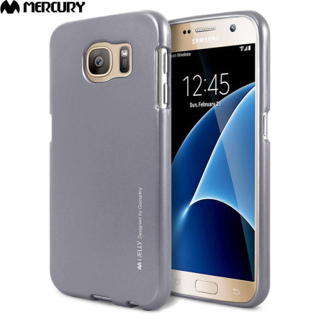 Mercury iJelly Metallic Case Samsung Galaxy S7 Grey