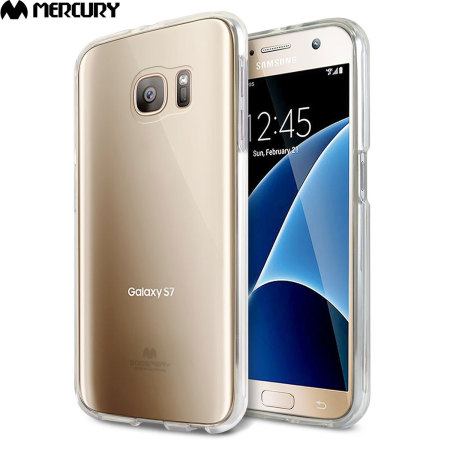 Mercury Goospery Jelly Samsung Galaxy S7 Gel Case - Transparent