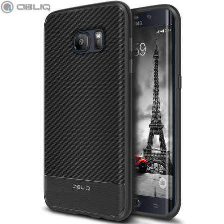 Obliq Flex Pro Samsung Galaxy S7 Edge Case - Zwart