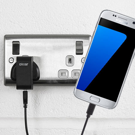 Olixar High Power Samsung Galaxy S7 Wall Charger & 1m Cable