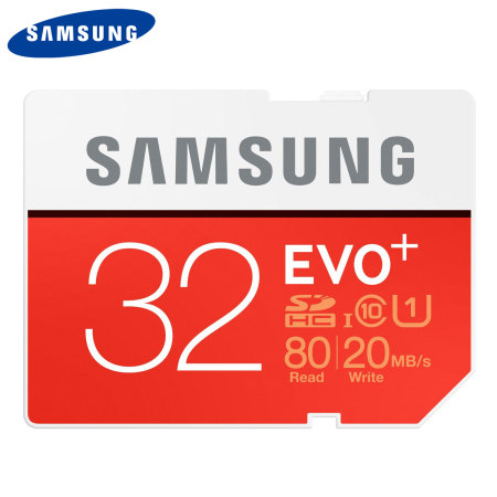 Samsung EVO Plus 32GB MicroSDHC Card - Class 10