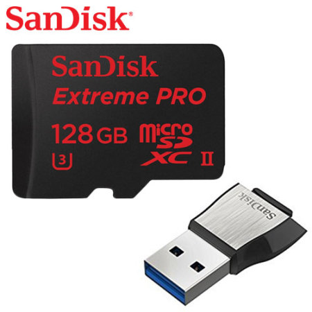 SanDisk Extreme Pro 128GB Micro SDXC Card - 275MB/s Class 10 UHS-II