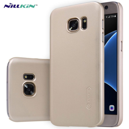 Nillkin Super Frosted Shield Samsung Galaxy S7 Case - Gold
