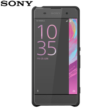 Official Sony Xperia XA Protective Style Cover Skal - Grafit Svart