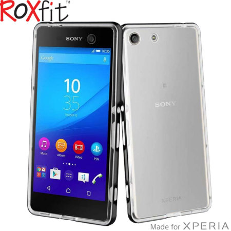 Roxfit Pro-2 Gel Shell Sony Xperia X Case - Clear / Black