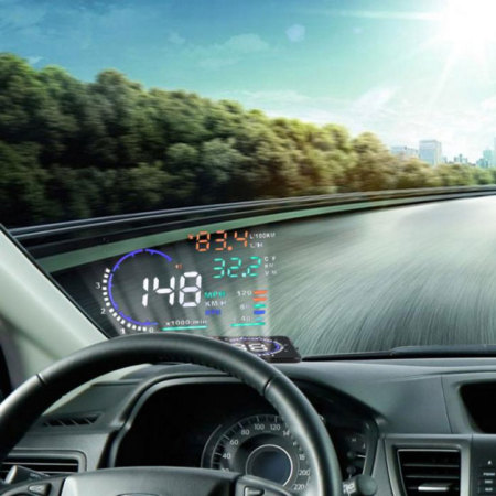 In Car Heads Up Display (HUD) Reflective Film