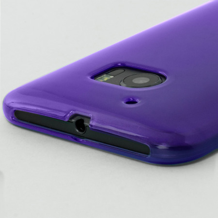 Olixar FlexiShield HTC 10 Gel Case - Purple