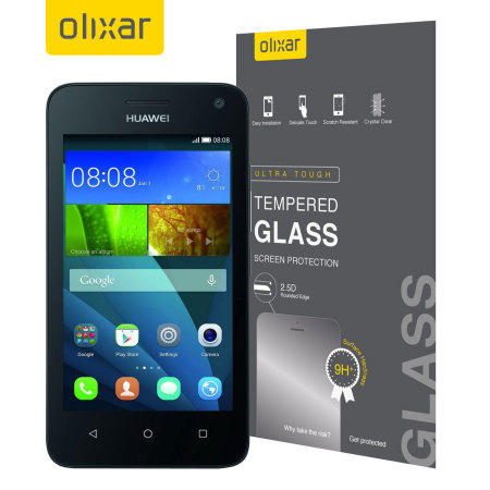 Olixar Huawei Y3 Tempered Glass Screen Protector