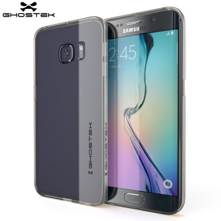 Ghostek Cloak Samsung Galaxy S6 Edge Tough Deksel - Klar / Sølv
