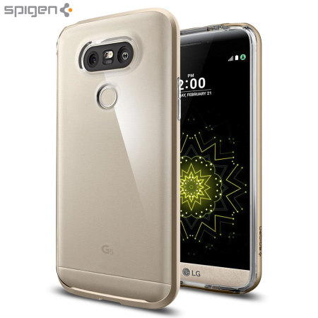 Spigen Neo Hybrid Crystal LG G5 Case - Champagne Gold