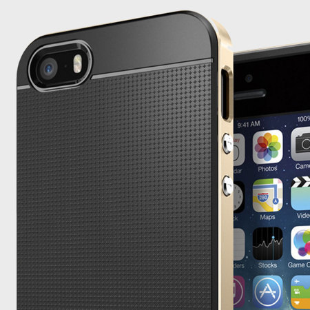 Spigen SGP Neo Hybrid Case voor iPhone SE - Goud