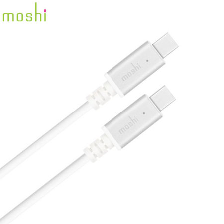 Câble USB-C vers USB-C Moshi – 2 mètres - Blanc