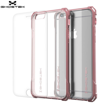 Coque iPhone 6S / 6 Ghostek Covert - Transparent / Rose Or