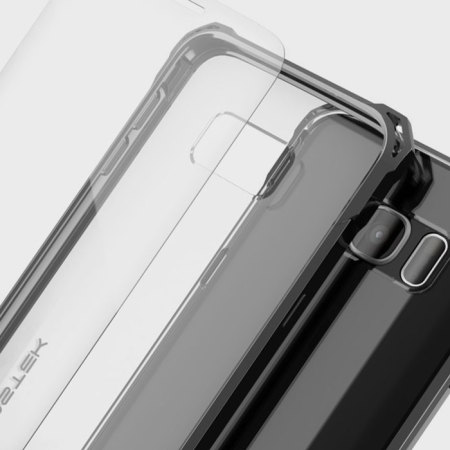 Ghostek Covert Samsung Galaxy S7 Bumper Deksel - Gjennomsiktig / Sort