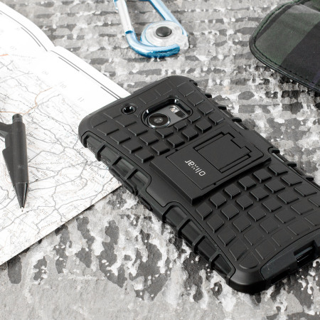 ArmourDillo HTC 10 suojakotelo - Musta