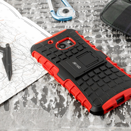 ArmourDillo HTC 10 Skyddsskal - Röd
