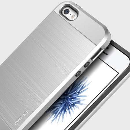 Obliq Slim Meta iPhone SE Case Hülle in Silber