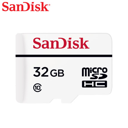 SanDisk 32GB MicroSDHC High Endurance Memory Card With Adapter