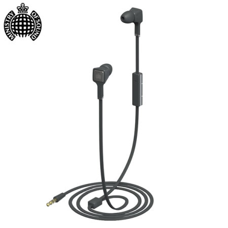 Ministry Of Sound Audio In Earphones - Charcoal / Gun Metal