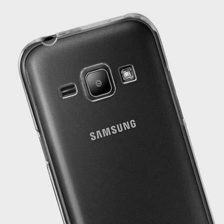 te rechtvaardigen Document Uitbeelding Official Samsung Galaxy J1 2016 Protective Cover Case - Clear